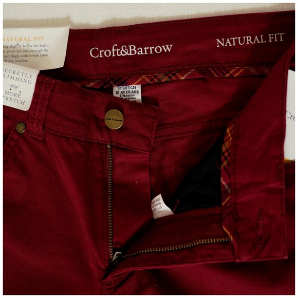 # Croft & Barrow Natural Fit Pants Sz 6 - Picture 4 of 6